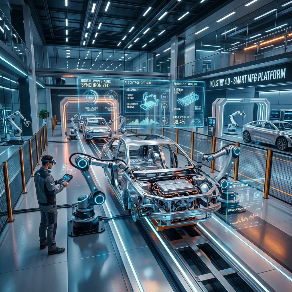 Smart Manufacturing in the Automotive Industry: The Industry 4.0 Revolution